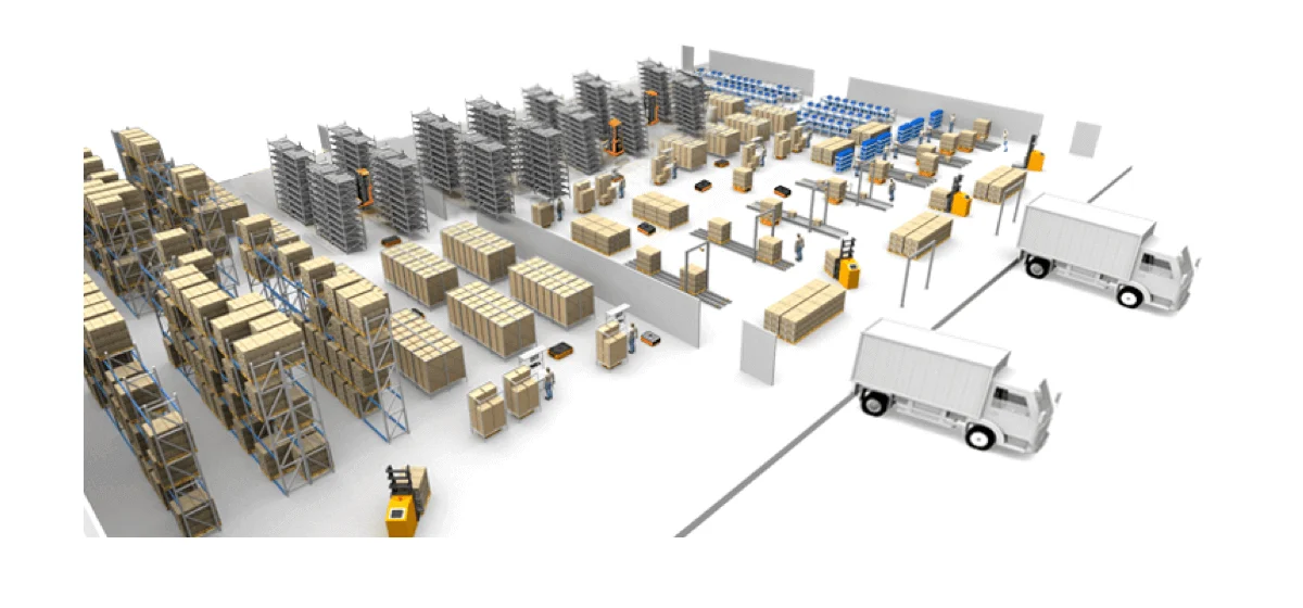 Планування складу з керуванням різними типами зберігання в єдиній системі
