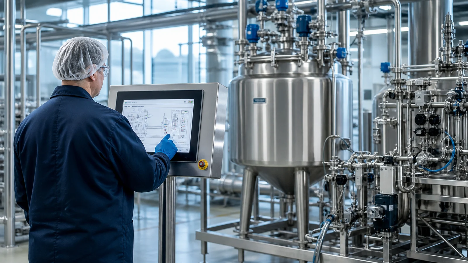Система порційного виробництва на основі ISA-88