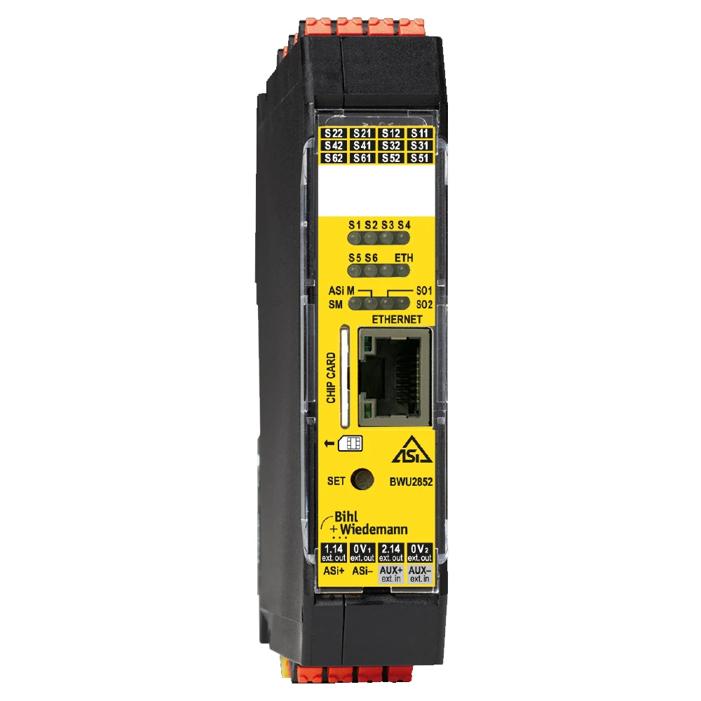 Bihl+Wiedemann BWU2852 Safety Basic Monitor із підтримкою Safe Link
