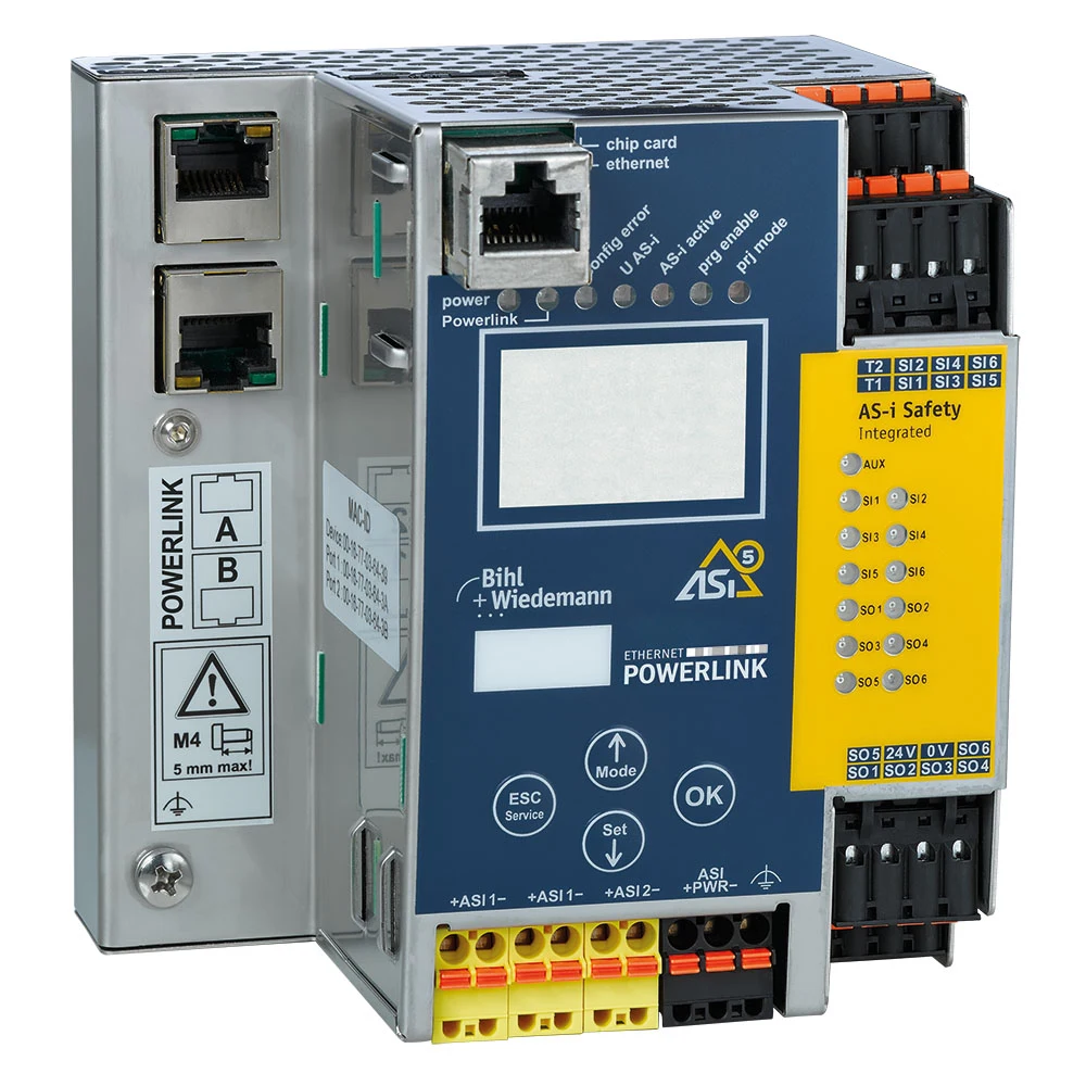 Bihl+Wiedemann BWU3961 — шлюз POWERLINK з інтегрованим Safety Monitor