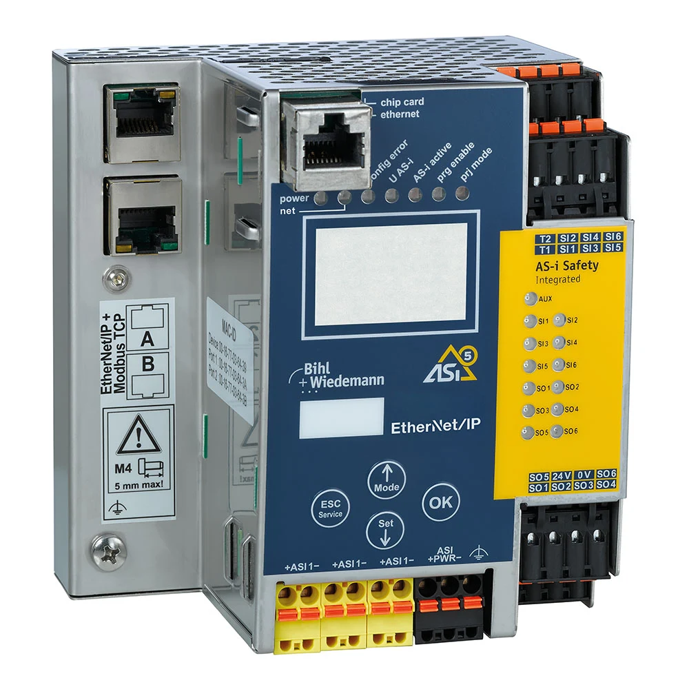 Шлюз Bihl+Wiedemann BWU3960 EtherNet/IP і Modbus TCP