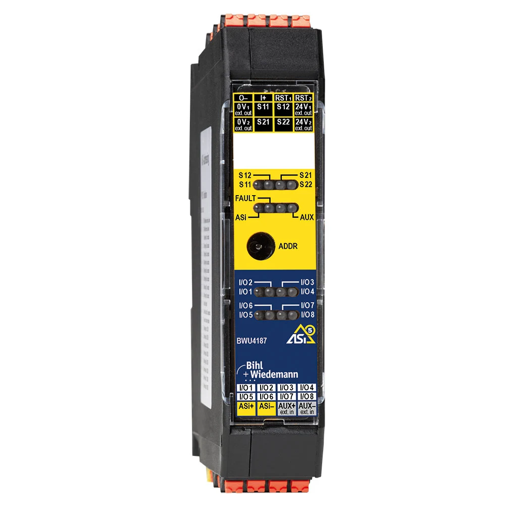 Модуль входів Bihl+Wiedemann BWU4187 IP20 ASi-5 Safety
