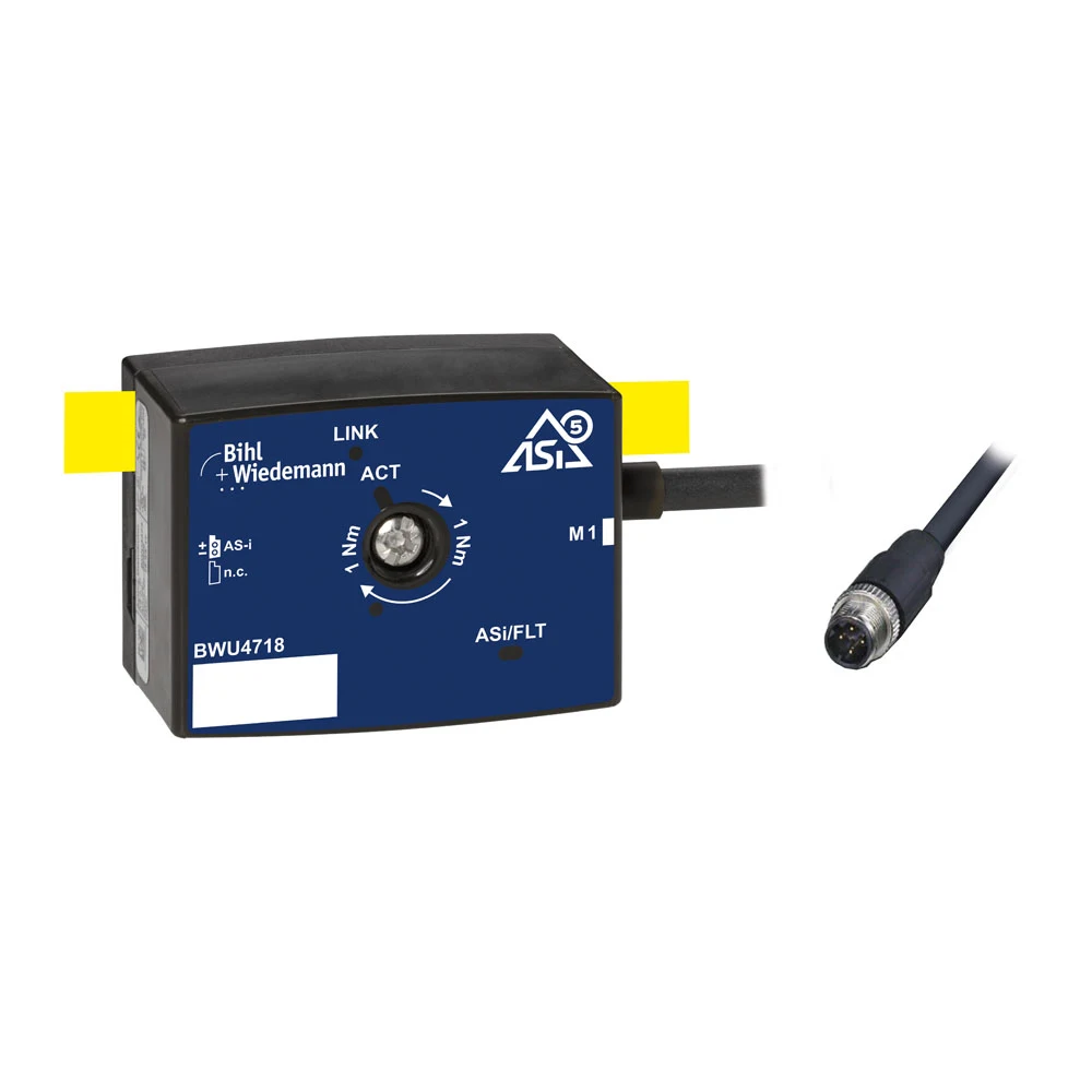 Офіційне зображення моторного модуля Bihl+Wiedemann BWU4718 ASi-5 Modbus TCP для частотного перетворювача