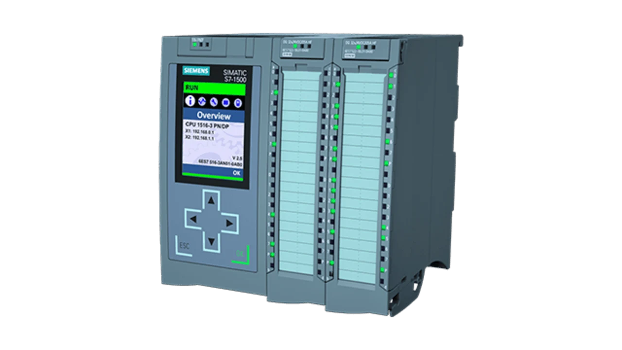 Офіційне зображення сімейства контролерів Siemens SIMATIC S7-1500