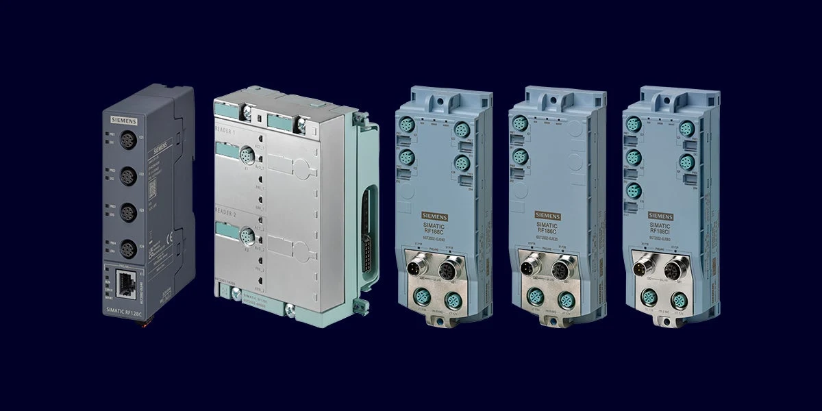 Офіційне зображення сімейства комунікаційних RFID-модулів Siemens SIMATIC RF100C